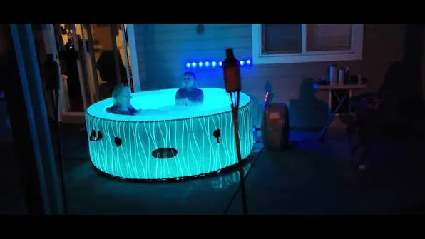 Coleman SaluSpa Hollywood Inflatable Hot Tub
